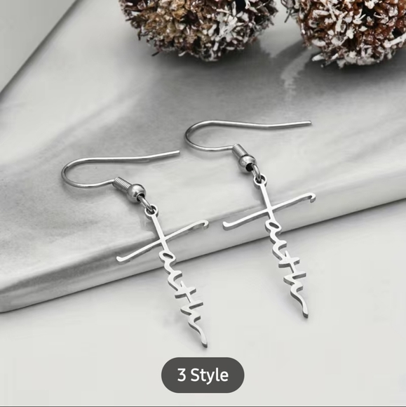 NWT Faith Earrings - Picture 2 of 2
